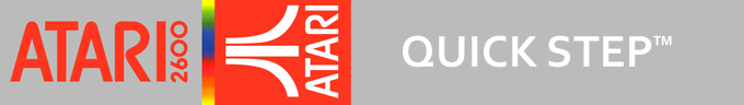 Quick Step logo for Atari 2600